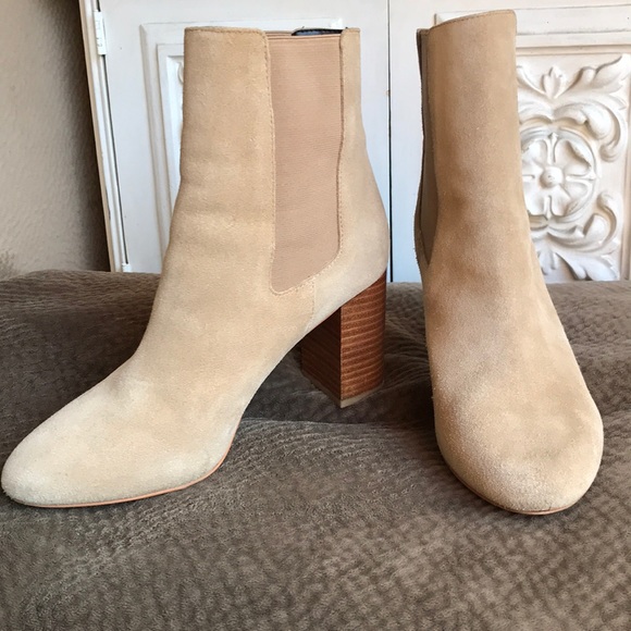 Rebecca Minkoff Shoes - Rebecca Minkoff suede bootie Chelsea ankle luxe